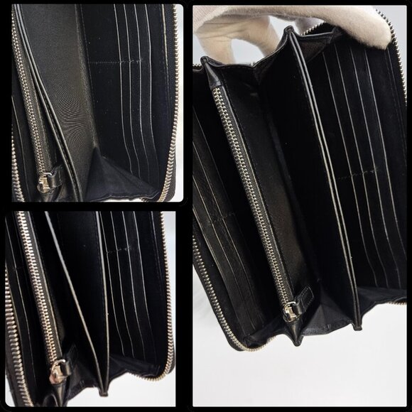 Dior  Cannage Pattern Patent Leather Continental Wallet - Picture 15 of 17